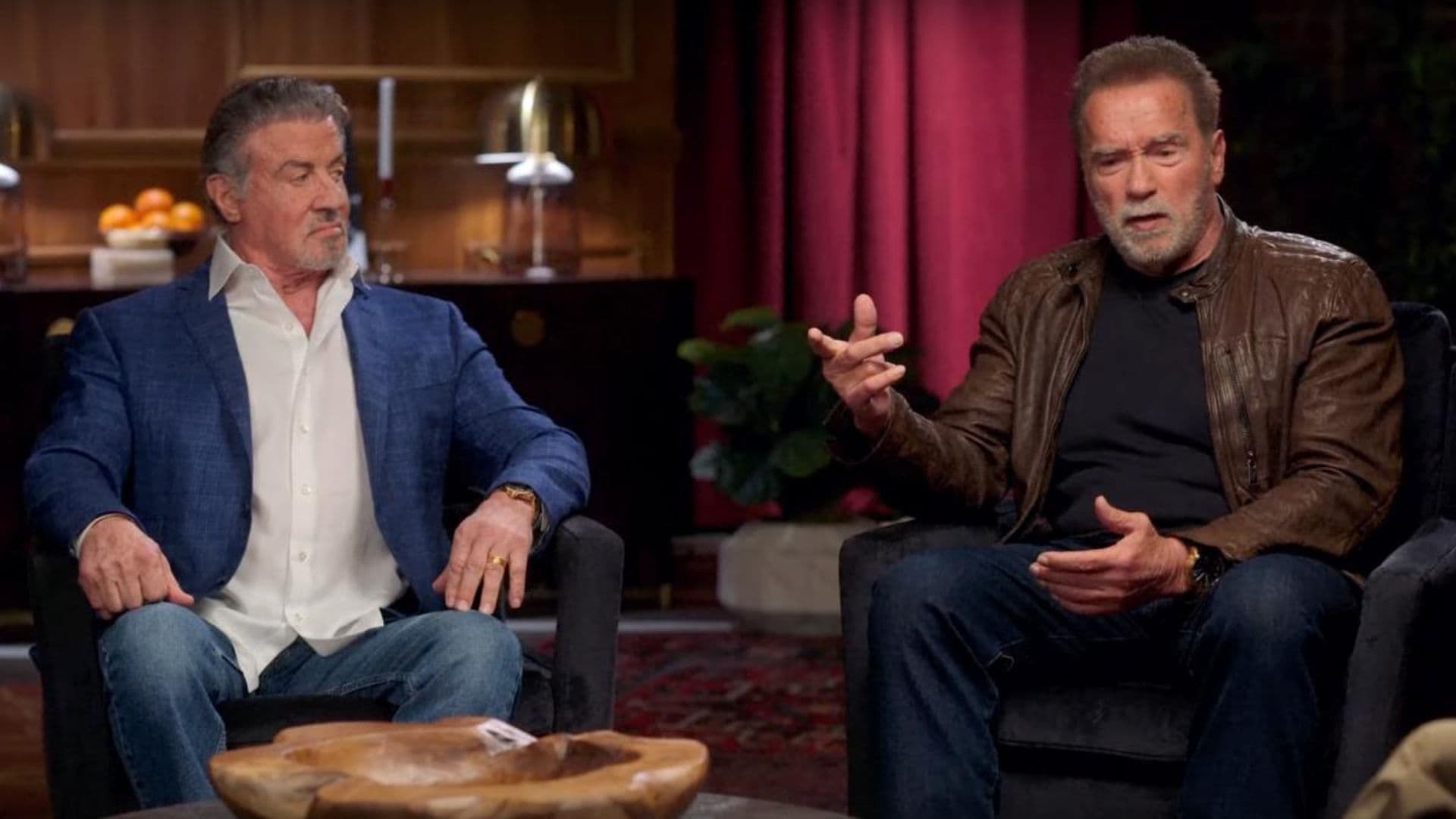 دانلود فیلم آرنولد و سیلوستر: دو رقیب، دوست و اسطوره Arnold & Sly: Rivals, Friends, Icons 2024